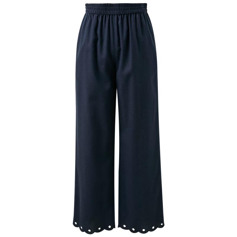 

Sancai Women s Plus Size Cotton Linen Flared Cropped Pants L