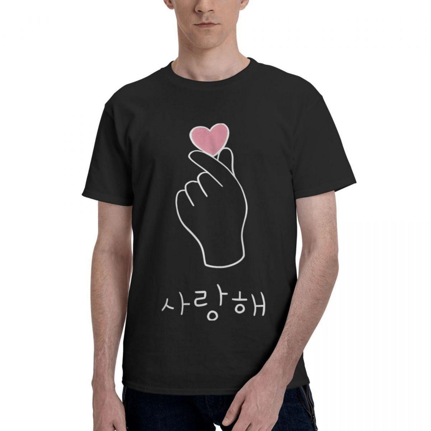 

Crash Landing On You Kdrama 100 Cotton Casual Breathable Confortable Men Top Mens TShirts Men TShirt XXXXXL