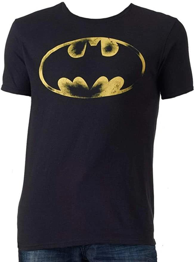 Batman DC Comics Distressed Original Logo T-Shirt New XL