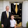 Dad Appreciation Display Celebration-themed Decor Father's Day Party Banner Father's Day Background Suit Tie Design For Indoor