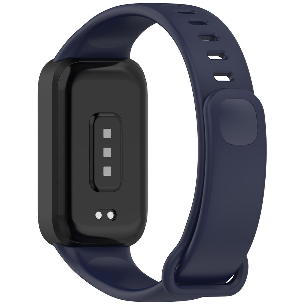 For Xiaomi Smart Band 9 Active/Redmi Band 3 Soft Silicone Integrated Wristband Watch Case