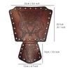 Viking Knight Arm Gauntlets Bracer Vintage Faux Leather Gauntlets Wristband Medieval Leather Bracers Arm Armors