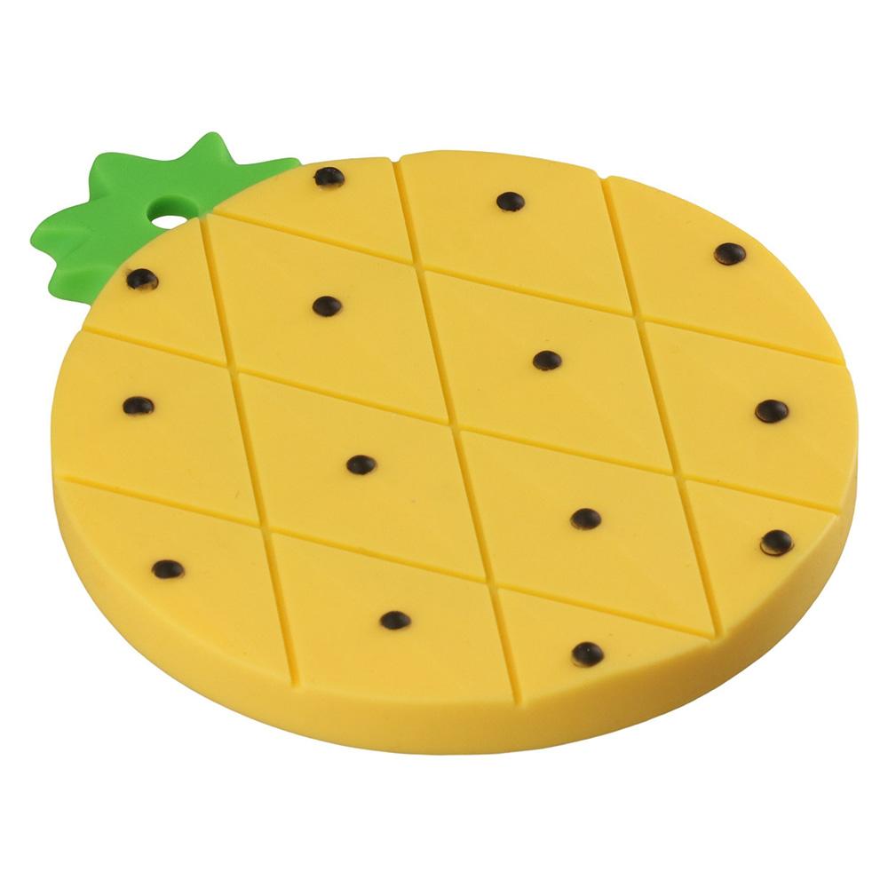 

Pineapple Shape Sealing Cover Silicone Material Silicone Cover Cute Canned Lid Pet