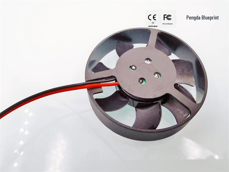 Pengda Lantou 5010 Runder Hydraulischer Leiser Kühler 50*12MM, 24V/12V/5V, 5CM für Grafikkarten