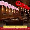 2026 Year of the Horse Lantern Decorations for Mall and Shop Lobbies: Spring Festival Hanging Ornaments