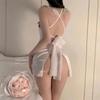 Yi Erotic Underwear Sexy Lace Suspender Skirt Pure Desire Wind Temptation Uniform Small Chest Pajamas Women's Suit N