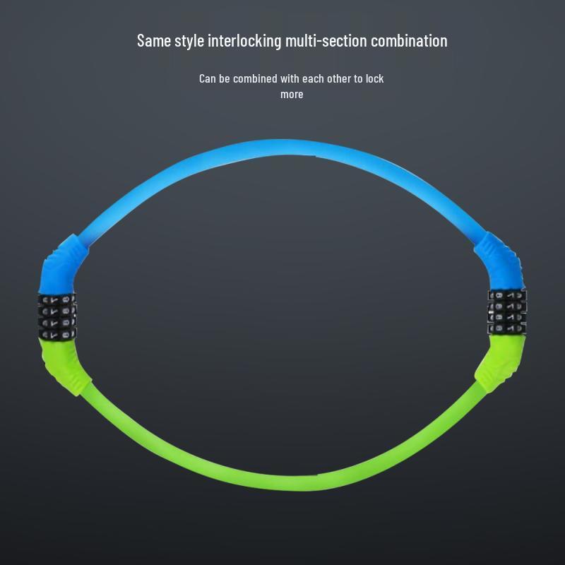 Portable Anti-Theft Electric Combination Bicycle Lock for Bikes, Motorcycles, and Children's Bikes