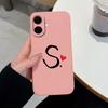 Pink Black Couple Style Phone Cover For Tecno Spark Go 2 3 1 1S Case Simple Letter Housing Soft Silicone Anti Slip Durable Shell