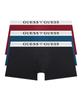 [Guess] White Banding Trunks 3-Pack (Black/Navy/Wine) [Shipped from Korea] 100% Authentic