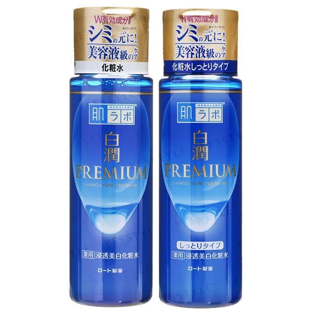 Rohto Mentholatum - Hada Labo Shirojyun Премиум Осветляющий лосьон Normal - 170ml Refill