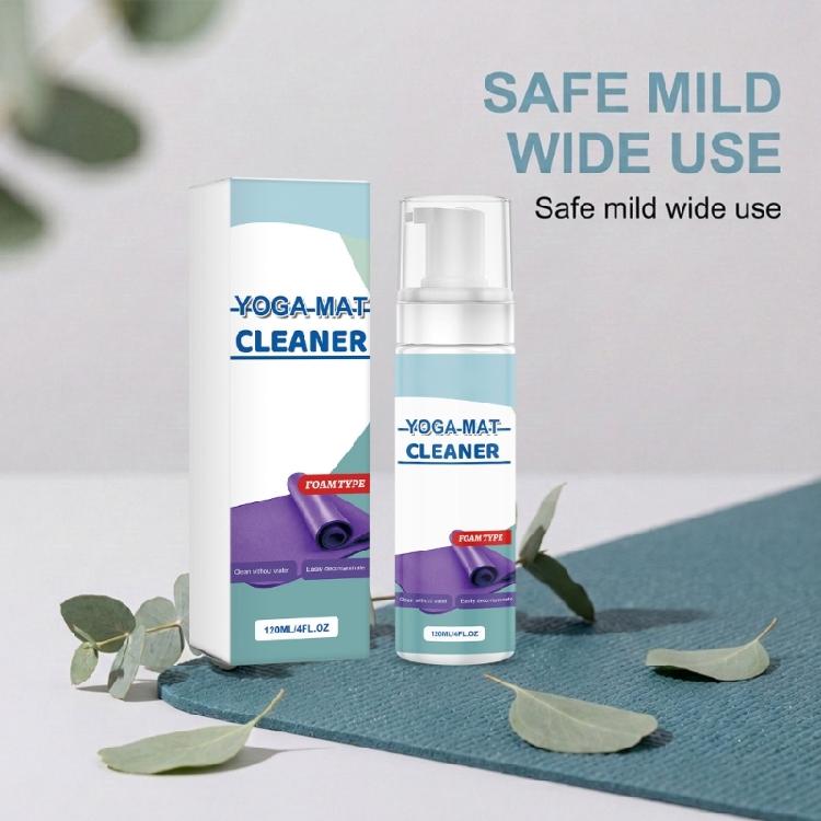 Efficient Quick Drying Foaming Cleaner For Yoga Mats 120ml Dirt And Sweat Removal Odor Control Sport Exercise Mat Cleaning Solution