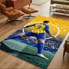 Cristiano Ronaldo Area Rug Perfect for Study Room Living Rooms Dining Room Kitchen Anti-slip Rug Decorate Offices