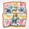 New 100% Natural Real Silk Scarf Fashion Women Summer Beach Small 53*53cm Neck Scarves Shawl Bandana Hijab Pashmina Poncho 2026