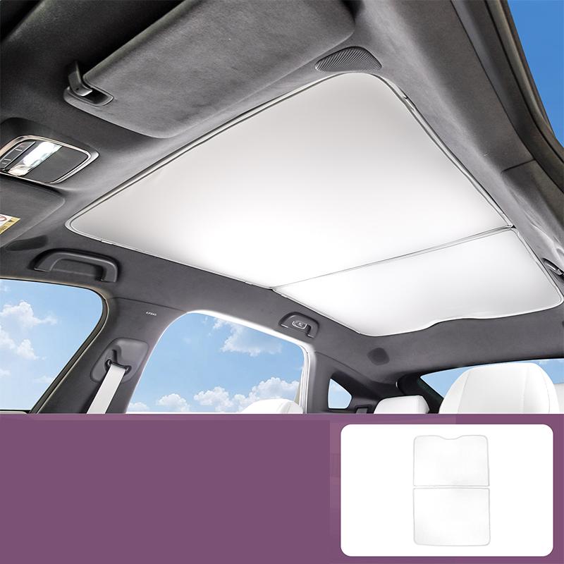 For XPENG P7+ 2026-2027 Skylight Sunshade Curtain Roof Sunscreen and Heat Insulation Barrier Automobile Modification Supplies