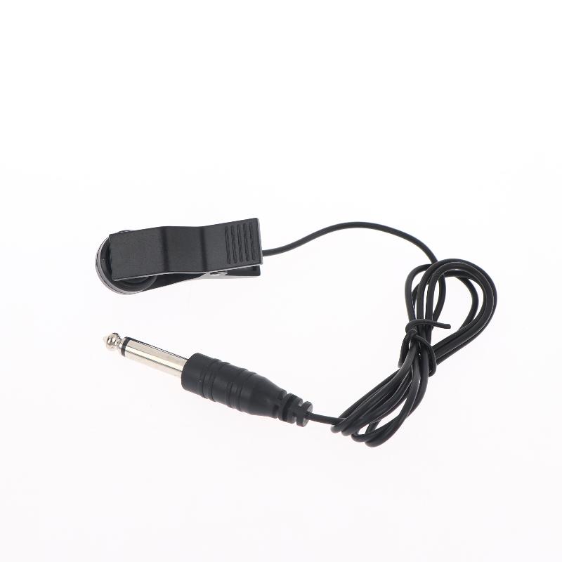 Clip On Pickup Portable Microphones Piezo Pickup Jacks Clip On Microphones Guitar Violin Pickup