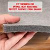 Quilting Wool Pressing Mat Large Thick Heat Resistant Pad for Sewing Ironing Perfect for Crafting and Patchwork