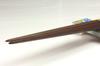 Daikokuya Edo Wooden Skillfully Carved Ironwood Pentagonal Cutting Pair Medium Chopsticks, (Slightly Thick) 1 Size 21.5cm