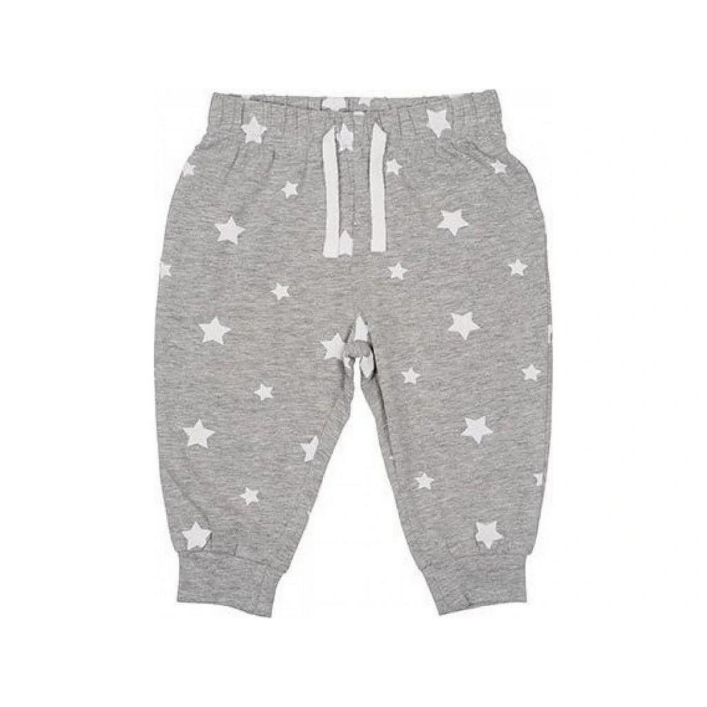 Larkwood Baby Heather Stars Jogging Bottoms