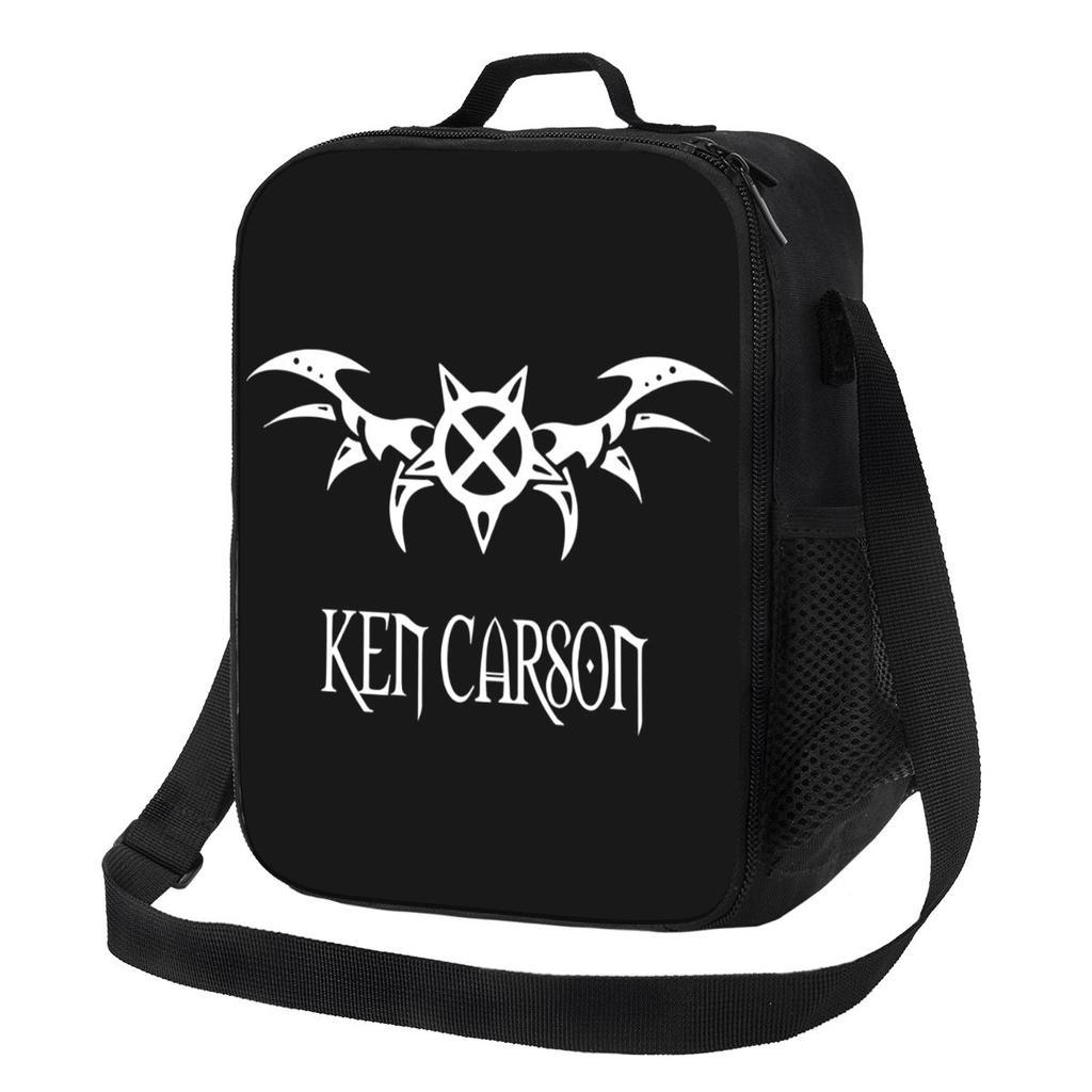 Rapper Ken Carson Merch X Singer Insulated Lunch Bag for School Picnic Storage Food Boxes Portable Container Lunch Box Tote