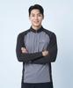 EXTRASPORTY Ocean Blue Men'S Cooling Zip-Up T-Shirt 4 Colors