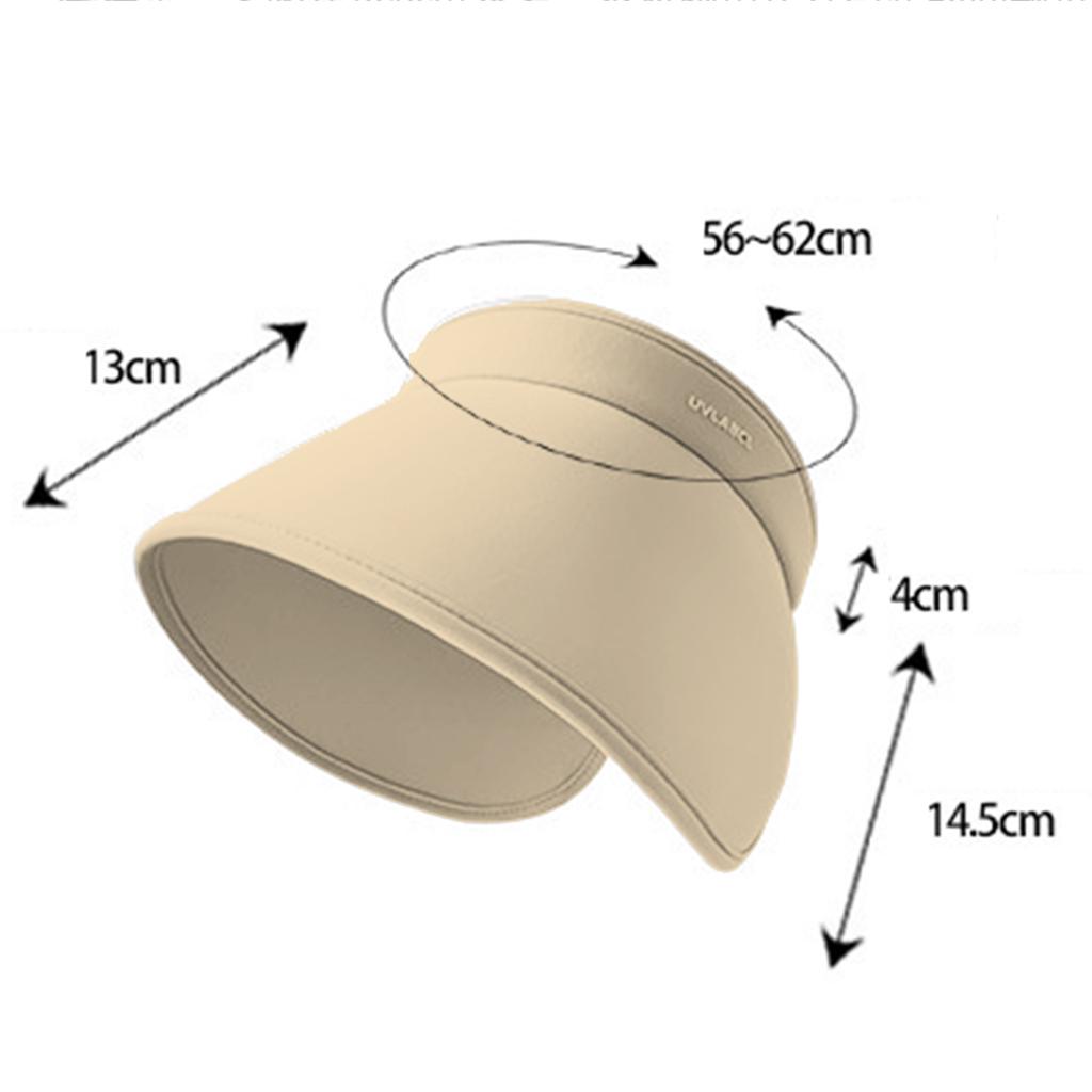 Womens Wide Brim Sun Hat Summer Wrap Around Face UV Protection Sun Visor Breathable Outdoor Sunscreen Cap for Beach Travel Sport