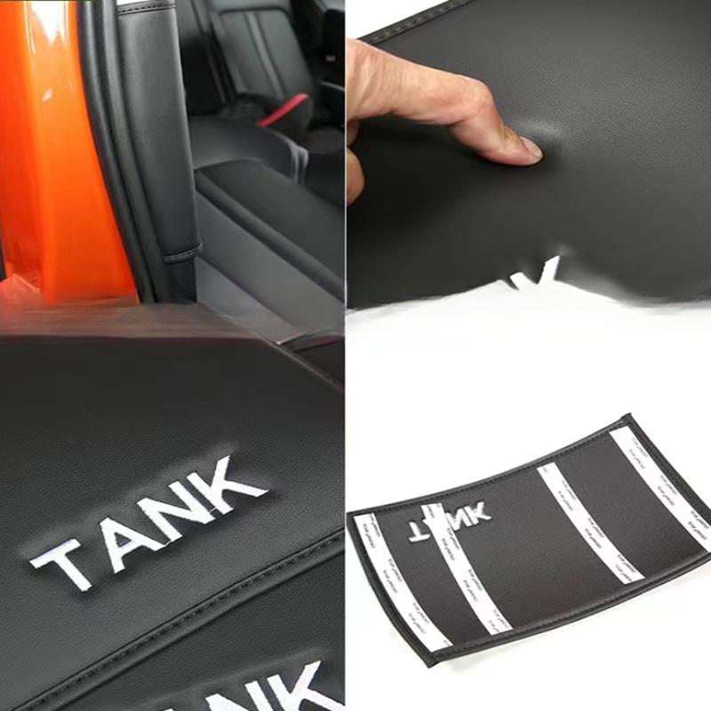 For Tank 300 Middle Column Seat Belt Anti-collision Sticker Protective Pad Interior Modification B Pillar Sticker Noise Reductio