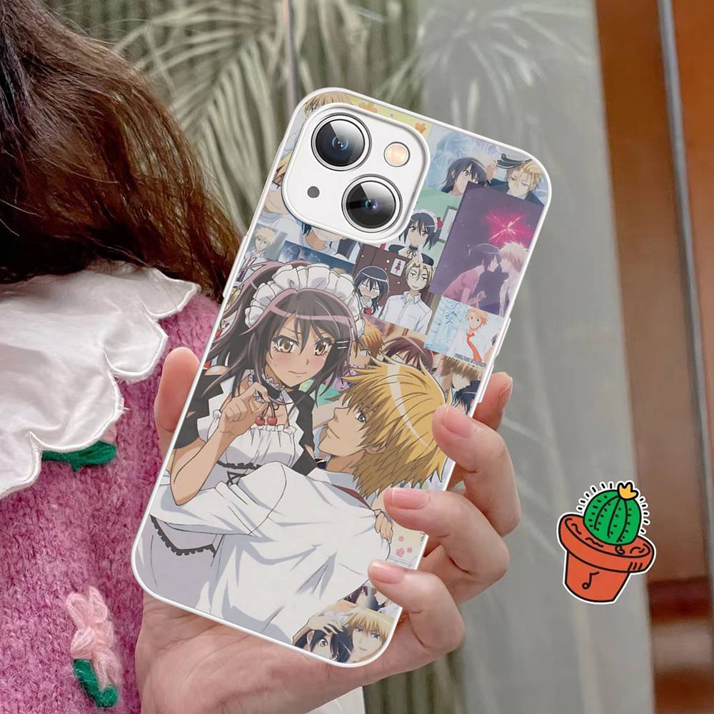 Kaichou Wa Maid-Sama For IPhone 14 13 12 Mini 11 Pro XS Max X XR 14 Plus Tempered Glass Cover