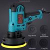 220V Electric Car Polisher Adjustable Speed Furniture Automobile Sanding Waxing Tools Car Polishing Machine with Sponge Pads 700W