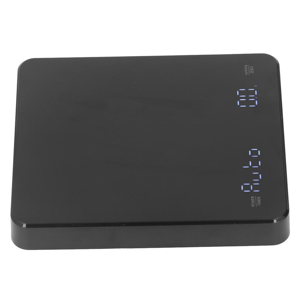 Kaffeewaage mit Timer Intelligent Wiederaufladbar 0,1g Digital Tischplatte Elektronisch Genau Sekunde