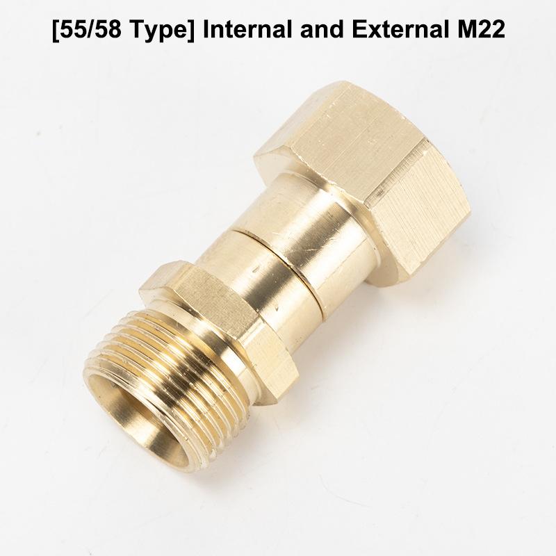 High Pressure Car Wash Water Gun For K Series Cleaning Hose Quick Connector 360° Rotating Anti Winding Accessories Tool