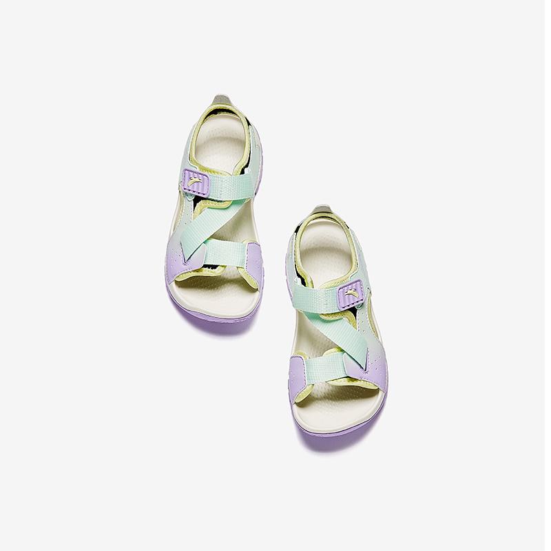 Anta Kids Synthetic Leather Fabric Trendy Comfortable Versatile Open-Toe Outdoor Beach Shoes Kids Sandals A22529919