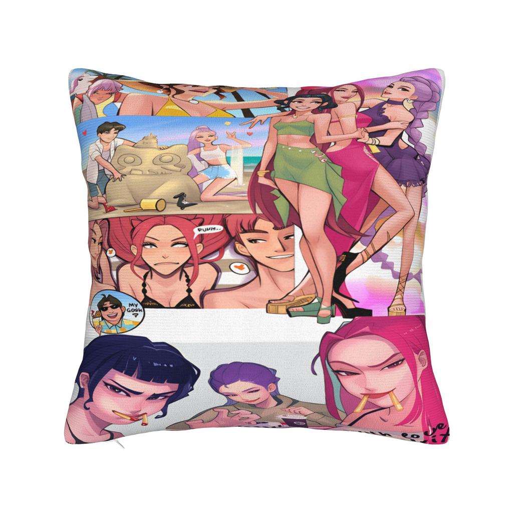 Kissenbezug Kpop-inspiriert Modischer Kissenbezug für Sofa Heimdekoration Kissenbezüge