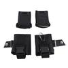 2PCS Scuba Weight Pocket with Quick Release Buckle Nylon Diver Weight Belt Bag Pouch for BCD Diving