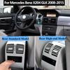 Black Gray Beige Car Rear Air Conditioner Ac Vent Grille Outlet Cover For Mercedes Benz X204 GLK Class 220 250 300 350 2008-2015