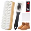 4 Stück/Set Fleckenentferner Wildlederbürsten-Set Mit Radiergummi Reinigungsgerät Haushaltsgebrauch Nubukbürsten-Set Stiefelreinigungstuch für Schuhe