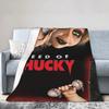 Horror C-chucky Flannel Throw Blanket Super Soft Cozy Bedding Sofa Cover Home Decor Gift Teens Boys Girls Kids