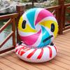 PVC Snow Sledge with Handle Sledding Tube Practical Inflatable Ski Ring  Ski Mat Toy