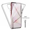 Husă moale 360 Full Body pentru Samsung Galaxy A21S A51 A71 A01 A11 A31 A41 A 51 A 71 A 21S A515 A715 A217 Coque Dublu Silicon TPU Husă Capa
