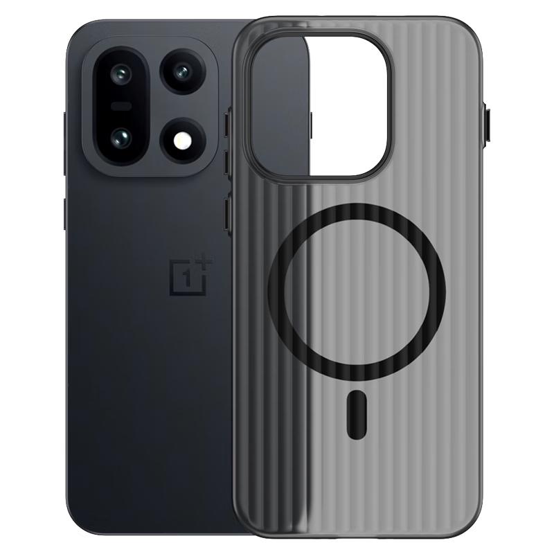 OnePlus 15 Corrugated Stripe Matte Magnetic Phone Case