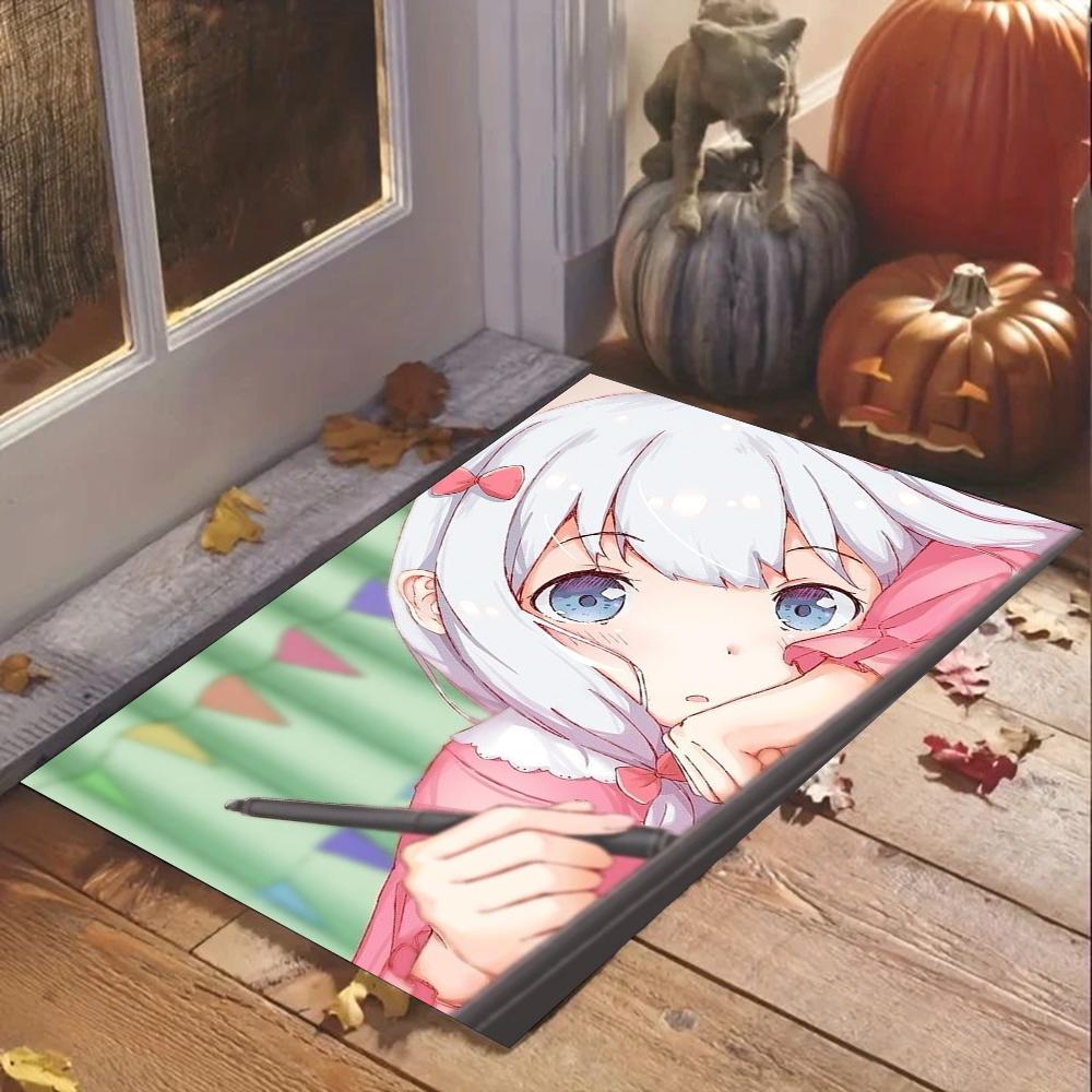 1pc Anime Izumi Sagiri Bathroom Absorbent Mats Anti-Slip Mats Home Decor Supplies Carpets Home Kitchen Floor Mats