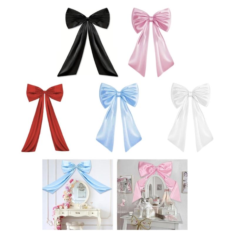 Oversized Decorative Bowknot For Festival Event Indoor Outdoor Use Simple Installation Holiday Celebration Ornament