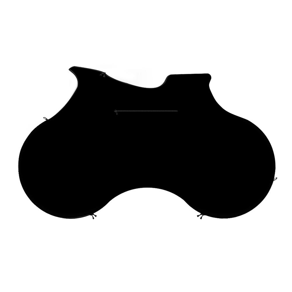 

HSSEE Full Coverage Bike Cover for Road Bikes Soft Smooth Bike Protector Cover 26 to 28 Bike Dust Cover Bicycle accessories for road bikes чорний