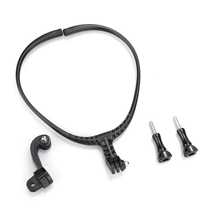 Cycling Collar Neckband Phone Live Streaming Stand Action Camera Neckband Recorder Stand