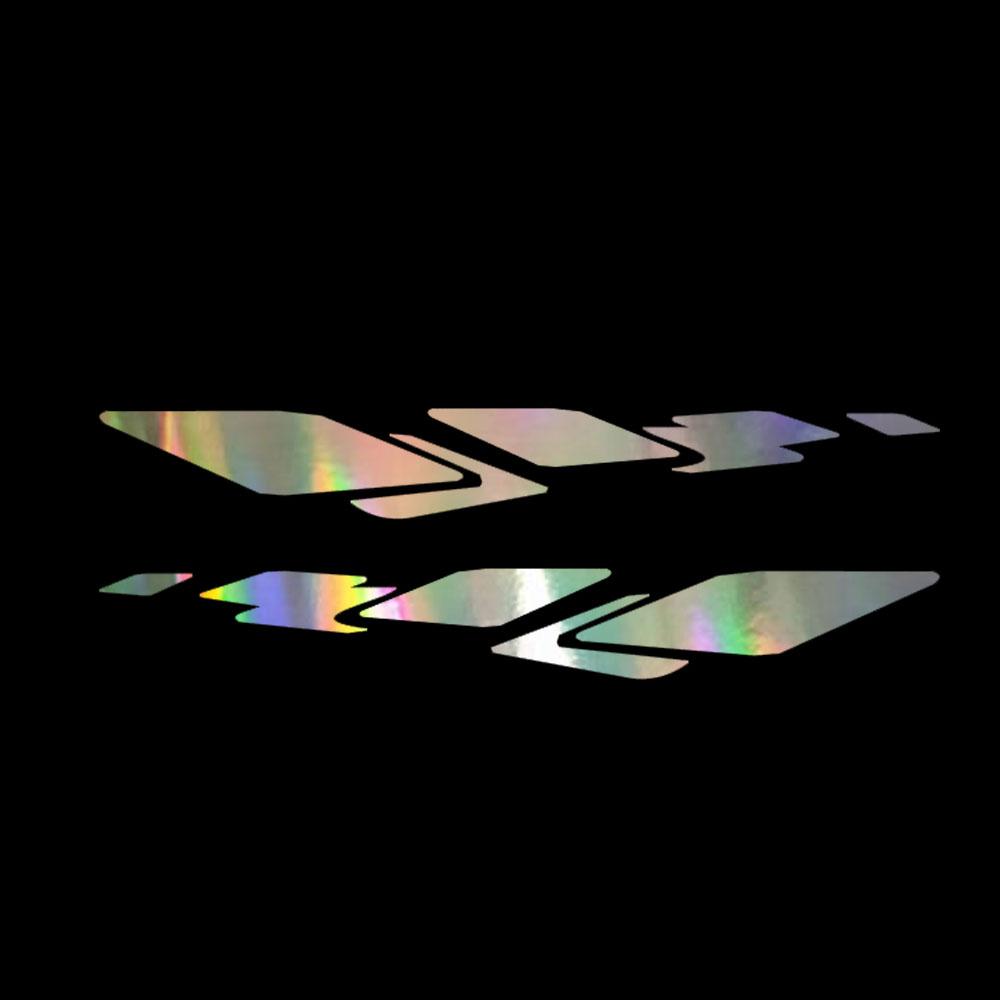 1 pair of  stickers decal sticker decor motorcycle scooter car band type