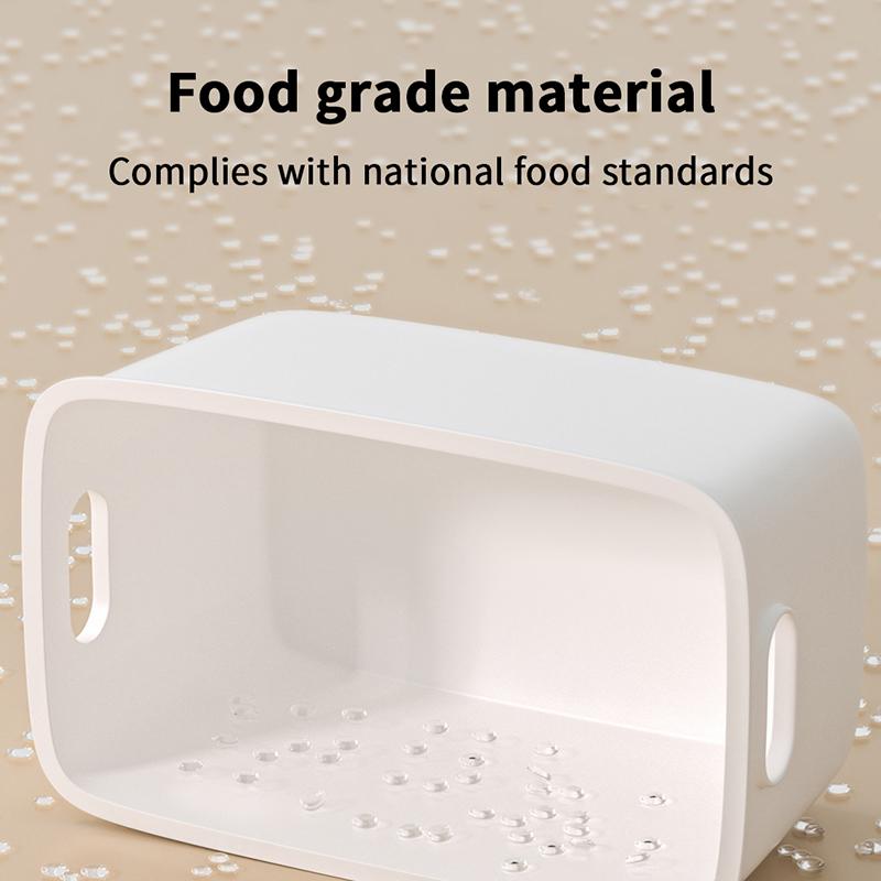 Desktop Storage Box Dormitory Sundries Plastic Cosmetic Storage Box Bathroom Kitchen Sorting Storage Basket Bins