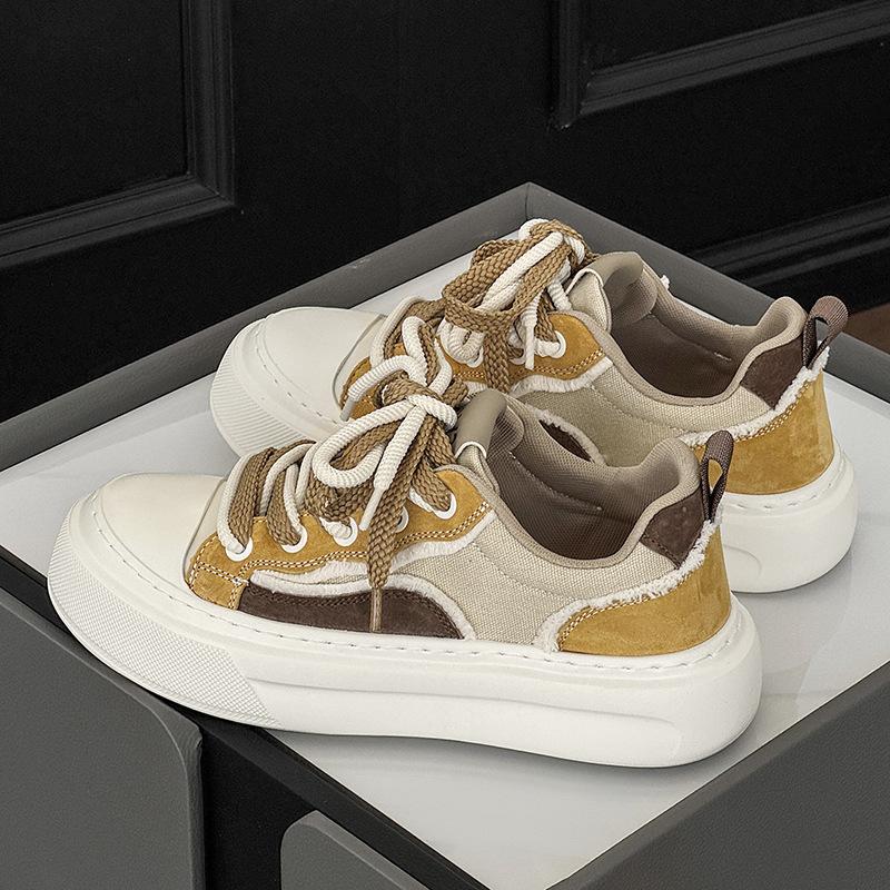 Winter shoe leather surface waterproof velvet cold-proof and warm cotton shoes flat sole light sole sports and leisure shoes 44 8270₽