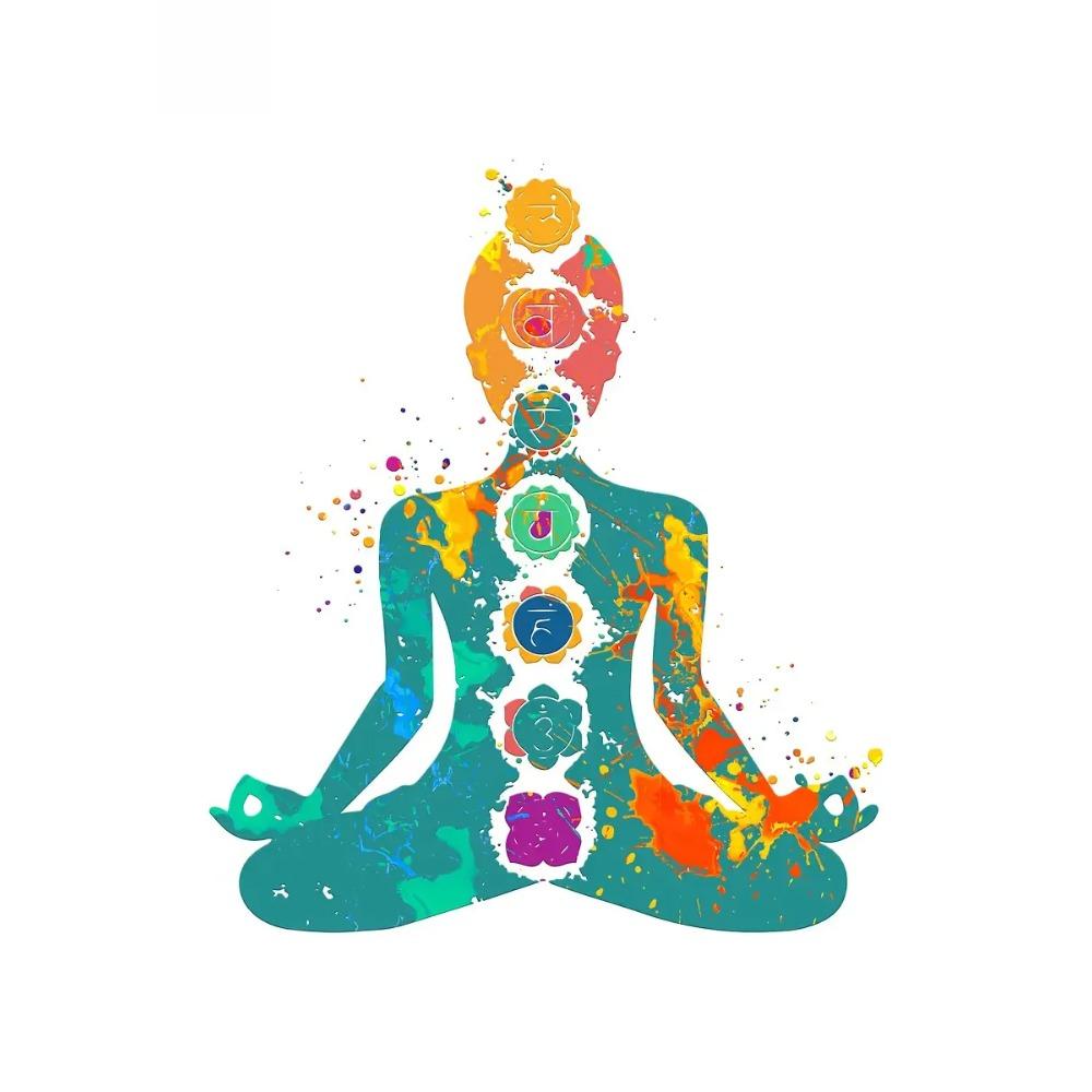 Classic Buddha Yoga Encourage Posters Lotus Posture Meditation Modern Prints Canvas Wall Art Pictures Home Living Room Decor