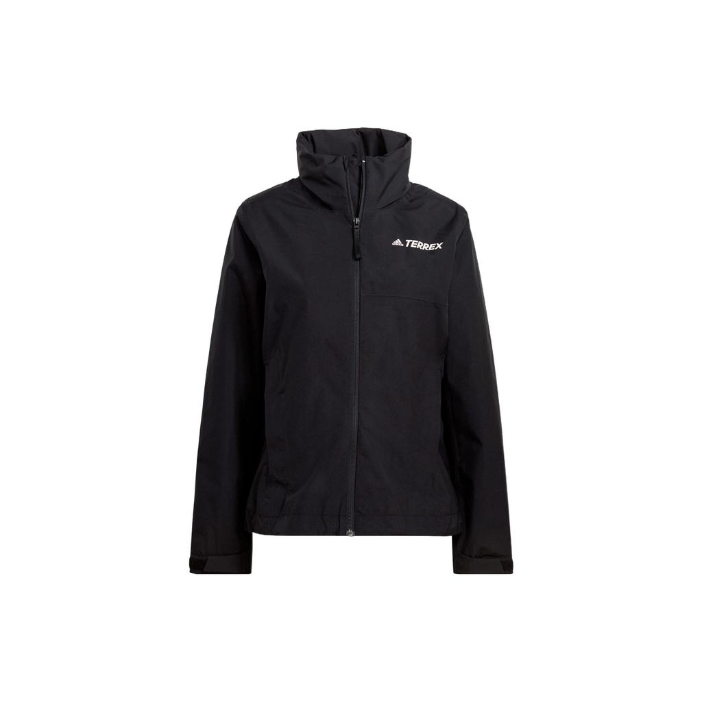 Adidas Terrex W Mt Rr Logo Print Zip Collar Jacket Women Jacket Black GI7171