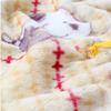 Nishikawa [nishikawa] Snoopy Blanket Half Size Throw 140x100cm Washable Soft Warm Woodstock Brothers Beige Fq71305065300