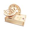 Assembly Wooden Mechanical Marble Track Gear Model Physics Teaching Tool for Homeschooling Classroom Science Education